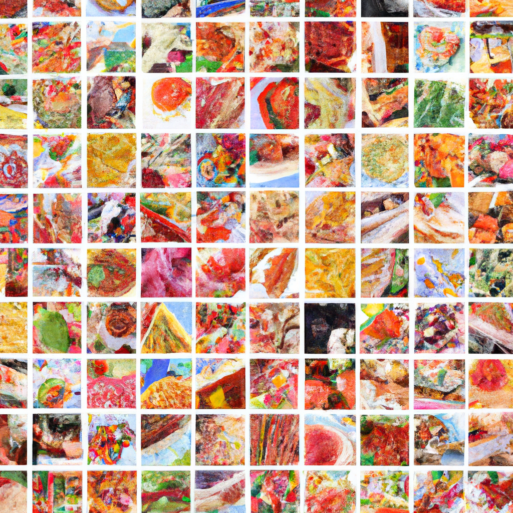 Gastronomía estética blanca generada